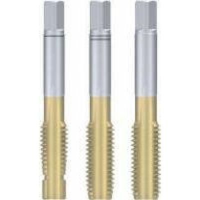 2. Gewindebohrer M 3 NGMM/3-P DIN-352 (6HX) HSSE TIN INOX
