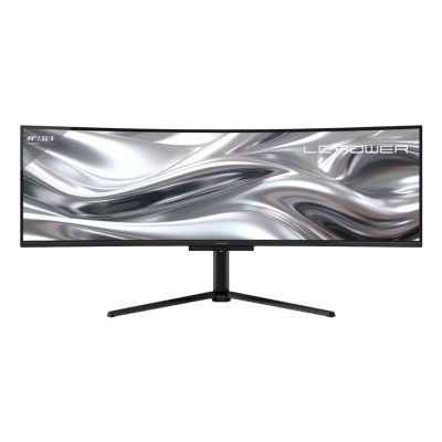 12. Monitor 124,46 cm (49") LC-Power LC-M49QCO gebogen VA+DP+2xHDMI+RJ45