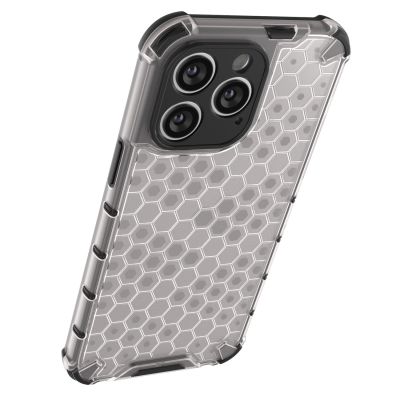 12. Wabenhülle für iPhone 14 Pro Max gepanzerte Hybridhülle blau