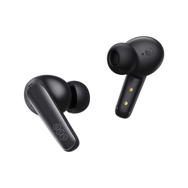 2. QCY T13x TWS Kabellose In-Ear-Kopfhörer mit Bluetooth 5.3 – Schwarz