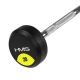 28. Gummierte Langhantel-/Curlstange 20 kg HMS GSL-20
