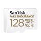 SANDISK MAX ENDURANCE microSDXC-Karte 128 GB mit Adapter