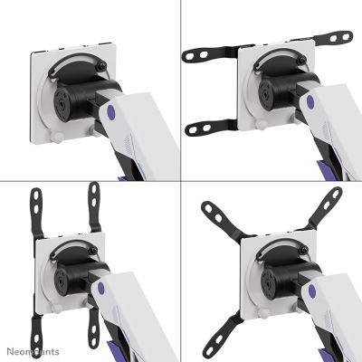 17. Neomounts DS70-256BL1 Monitorhalterung/Ständer 144,8 cm (57") Schreibtisch Schwarz