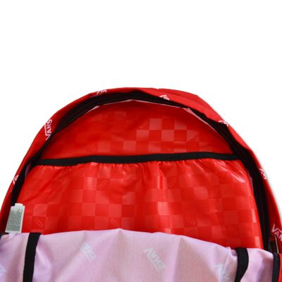 6. Vans New Skool Rucksack 20L True Red - VN0006280PZ1