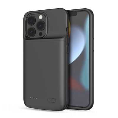 8. Tech-Protect PowerCase-Hülle für iPhone 13 / 13 Pro mit 4800-mAh-Powerbank – Schwarz