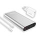 5. Powerbank RealPower PB-20000PD Lithium-Ionen (Li-Ion) 20000 mAh Aluminium