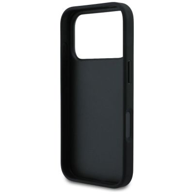 7. Karl Lagerfeld Strass-Hülle mit Karl&Choupette-Motiv für iPhone 17 Pro – Schwarz