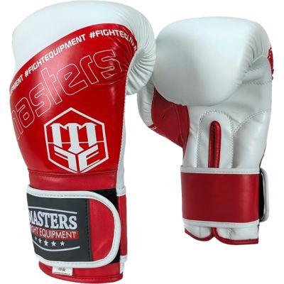 11. RPU-FOLK Boxhandschuhe 12 oz Weiß-Rot