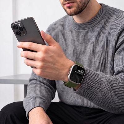 4. Tech-Protect Motion Armband für Apple Watch 44 / 45 / 46 / 49 mm – Grün