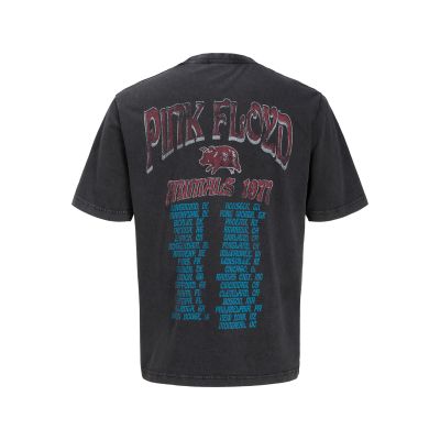 4. Jack&Jones T-Shirt Pink Floyd TEE SS CN STYD 12290792 SCHWARZ