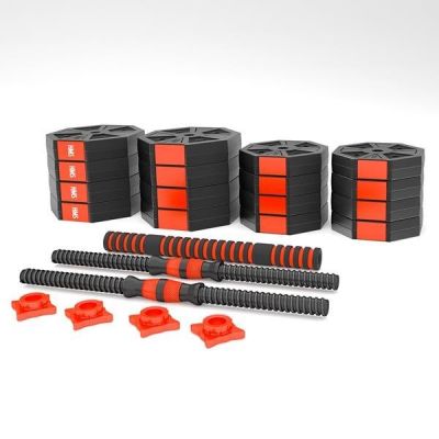 2. Verbundhantel HMS SGC40 40kg + Langhantel