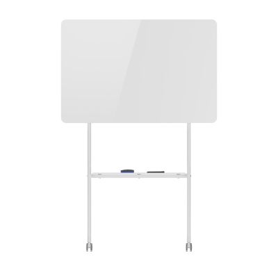 10. Ergo Office mobiles Whiteboard, Querformat, weiß, einseitig, mit Ablage, Abmessungen 1190 x 790 mm, ER-306