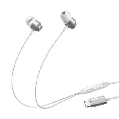 7. Joyroom JR-EC06 USB-C In-Ear-Kopfhörer – Silber