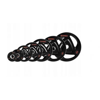 3. Gummierte Olympiascheibe 25 kg HMS TOX25