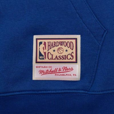 5. Mitchell & Ness NBA New York Knicks Team Logo Kapuzenpullover HDSSINTL1267-NYKROYA