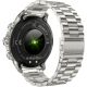12. Smartwatch Gravity Silbernes Armband + Armband GT41-3