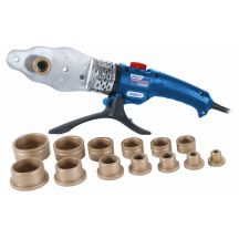 Dedra 1500W PVC-Rohrschweißgerät mit Zubehör und Koffer