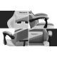 Huzaro Force 4.4 Grauer Mesh-Gaming-Stuhl