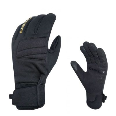 CHIBA CLASSIC Handschuhe Schwarz Gold XL