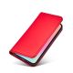 12. Magnet Card Case Hülle für iPhone 14 Pro Flip Cover Wallet Stand rot
