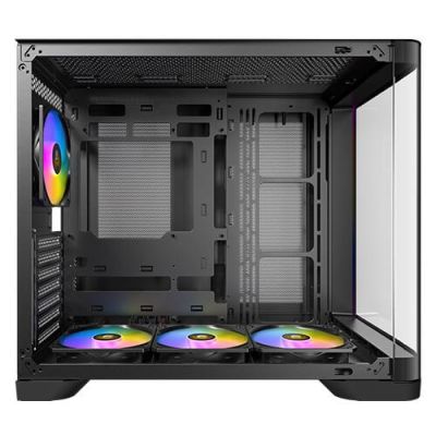 6. Midi-/Minitower-Gehäuse Antec Geh Mid C5 CURVE ARGB ATX/M-ATX/M-ITX auf BK (Einzelhandel)