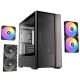15. Antec FLUX REAR Midi-Tower, Schwarz