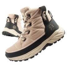 Lee Cooper Damen Winter Wanderschuhe, isoliert, Beige, Schwarz