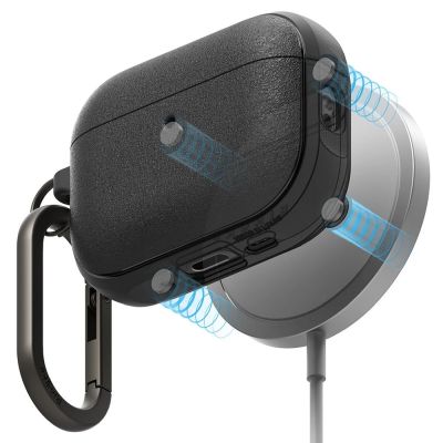 2. Ringke Onyx Magnetische MagSafe-Hülle für AirPods Pro 3 – Schwarz