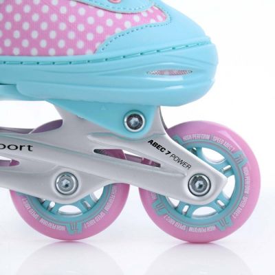 30. SMJ Sport 2in1 Jr Lili verstellbare Rollschuhe