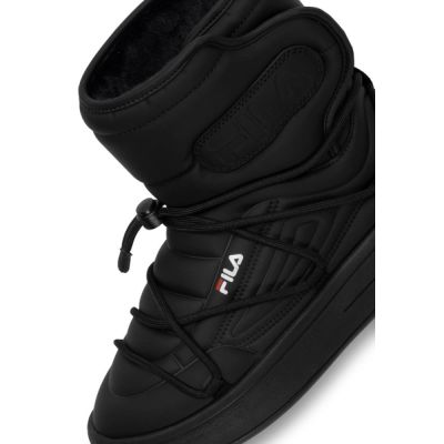 4. Fila Superbubble Boot Winterstiefel Stiefeletten Schwarz Damen Sport isoliert