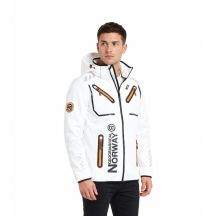 Herren-Softshelljacke Geographical Norway RAINBOW MEN WHITE QUES 056 SIZE XL (WU1270H/GN-WHITE)