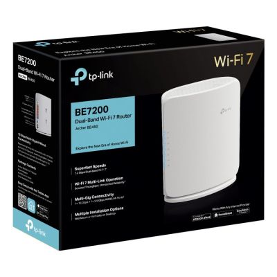 TP-Link Archer BE450 Wireless-Router Multi-Gigabit Ethernet Dual-Band (2,4 GHz/5 GHz) Weiß