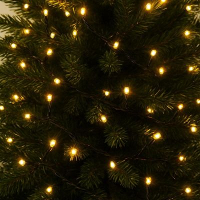 6. Lichterkette für den Weihnachtsbaum, 3000 LEDs, Timer, warmweiß