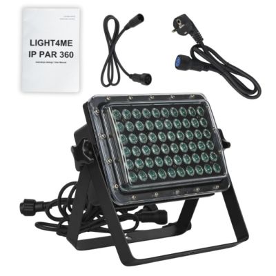 LIGHT4ME IP PAR 360 Bühnenscheinwerfer mit frischem Effekt