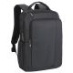 RIVACASE RUCKSACK FÜR LAPTOP 15,6" CENTRAL, SCHWARZ, 15L, AUS POLYESTER, TASCHEN FÜR TABLET 10,1", SMARTPHONE, DOKUMENTE UND ZUBEHÖR