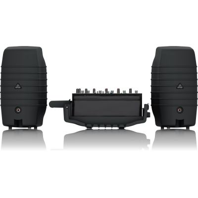 9. Behringer PPA200 PA-System, 200 W, Stand-PA-System, Schwarz