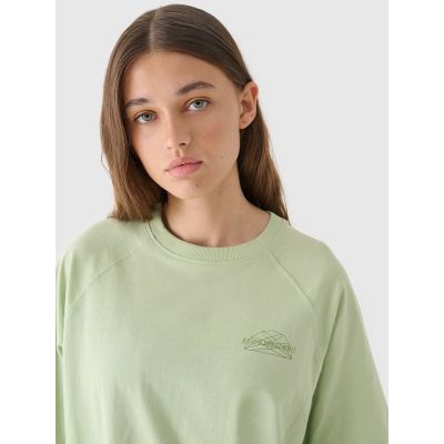 5. Oversize-T-Shirt für Damen mit Print, Größe 4F 4FRAW24TTSHF2583-43S