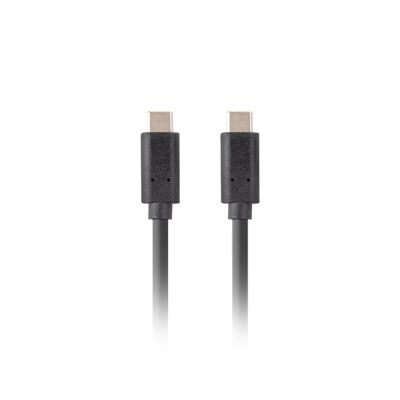 LANBERG-KABEL USB-C M/M 3.2 GEN2 1M 10GB/S PD100W CA-CMCM-32CU-0010-BK