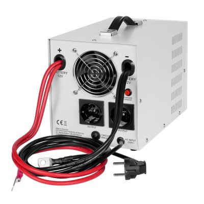 5. KEMOT PROsinus-2000 Notstromversorgung, reiner Sinuswellenwandler mit Ladefunktion 12 V 230 V 2000 VA/1200 W