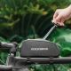 6. Rockbros JG-PB-11 Werkzeugset mit Pumpe und Löffelflicken-Multitool – Schwarz