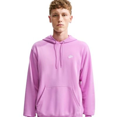 3. Nike Club FT PO Hoodie Herren-Sweatshirt, pink FN3866 503