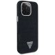 4. Guess Denim Triangle Logo MagSafe iPhone 16 Pro Max Hülle - Schwarz