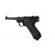 2. Luftpistole RANGER P08 Parabellum KWC Kal. 4,5 BBs BLOW BACK 21 Schuss VOLLMETALL CO2 (AAKCMB410AZB)
