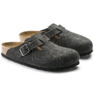 3. Birkenstock Boston FE Anthrazit 160373 flip-flops