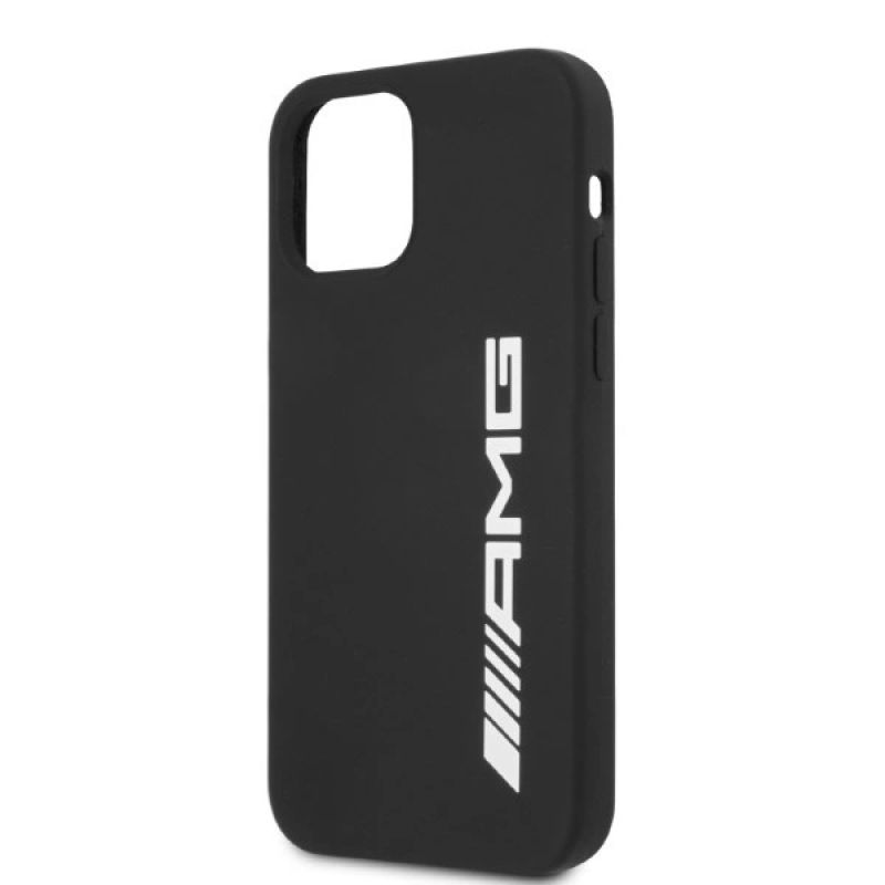 6. AMG Silikon Big Logo Hülle für iPhone 12 Pro Max – Schwarz