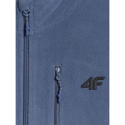 8. Herren-Fleecejacke Regular mit Stehkragen 4F 4FRMM00TFLEM435-32S
