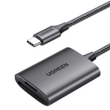 Ugreen CM401 USB-C 5 Gbit/s SD/TF-Kartenleser – Grau