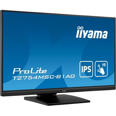 3. iiyama ProLite T2754MSC-B1AG Computermonitor 68,6 cm (27") 1920 x 1080 px Full HD LED-Touchscreen Mehrbenutzerfähig Schwarz