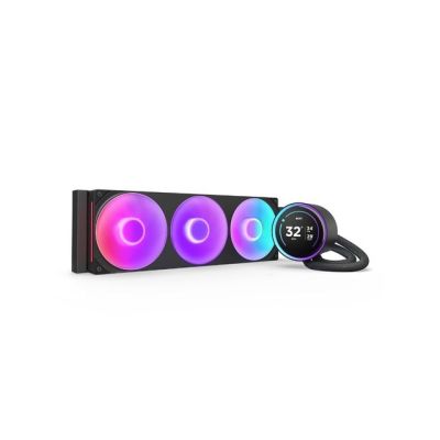 7. NZXT Kraken Elite 360 RGB Prozessor All-in-One Flüssigkeitskühler 12cm Schwarz 1 Stück.