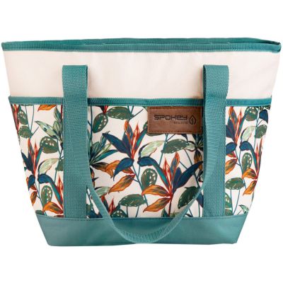 16. Spokey Eco Simply Thermotasche grün und beige 929509